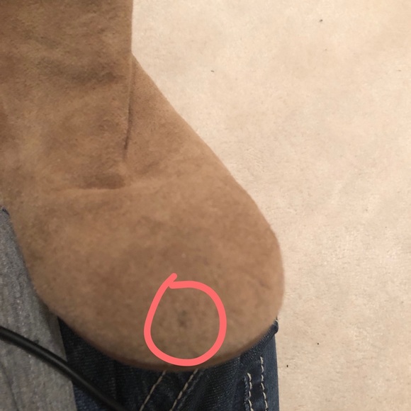 REDUCED! Nine West suede wedge boots - Picture 7 of 8